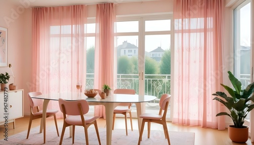 Wallpaper Mural Photo interior modern design room 3d illustration; Torontodigital.ca