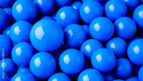 Blue Spheres photo