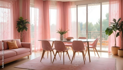 Wallpaper Mural Photo interior modern design room 3d illustration; Torontodigital.ca