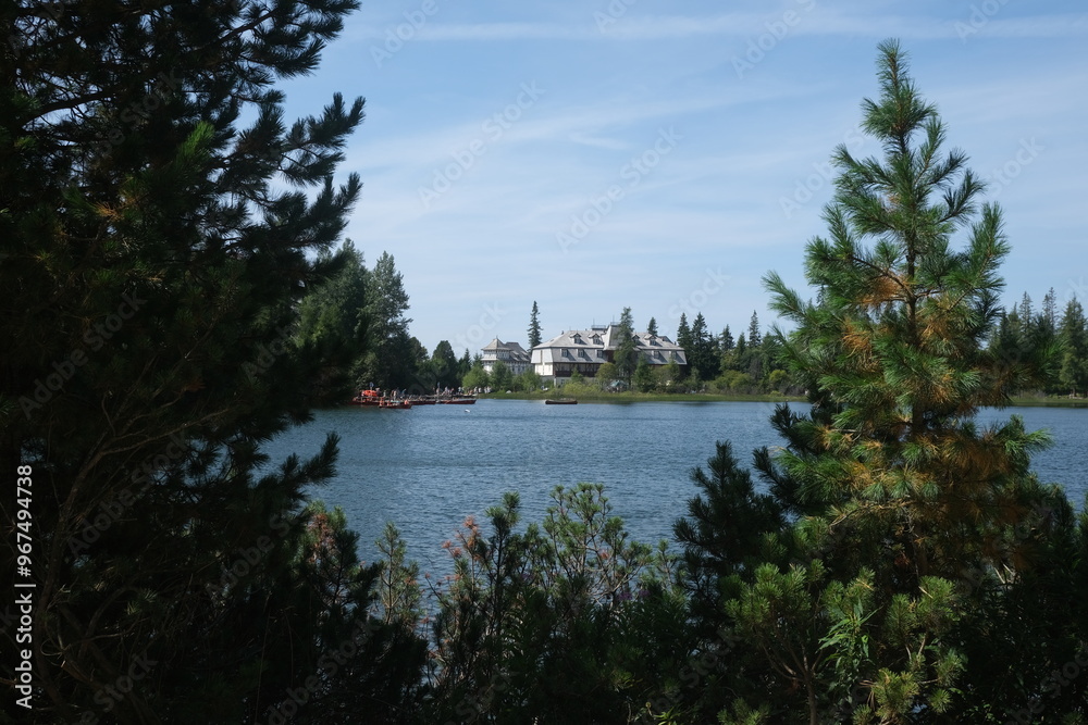 Fototapeta premium Bergsee Strebske Pleso