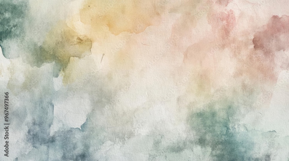 A soft and dreamy watercolor texture featuring gentle hues and abstract forms, perfect for backgrounds or artistic projects. A soft and dreamy watercolor texture featuring gentle hues and abstract forms, perfect for backgrounds or artistic projects.