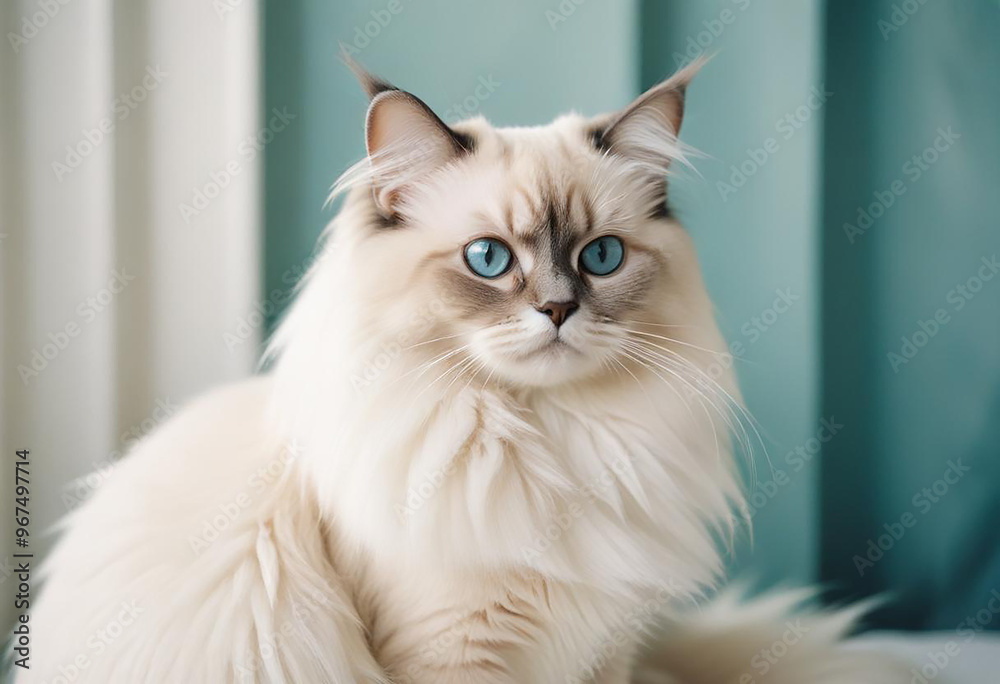 a realistic photo of cat made with generative AI a realistic photo of cat made with generative AI