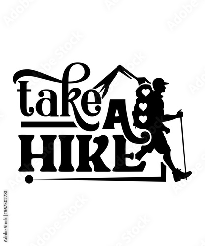 take a hike svg