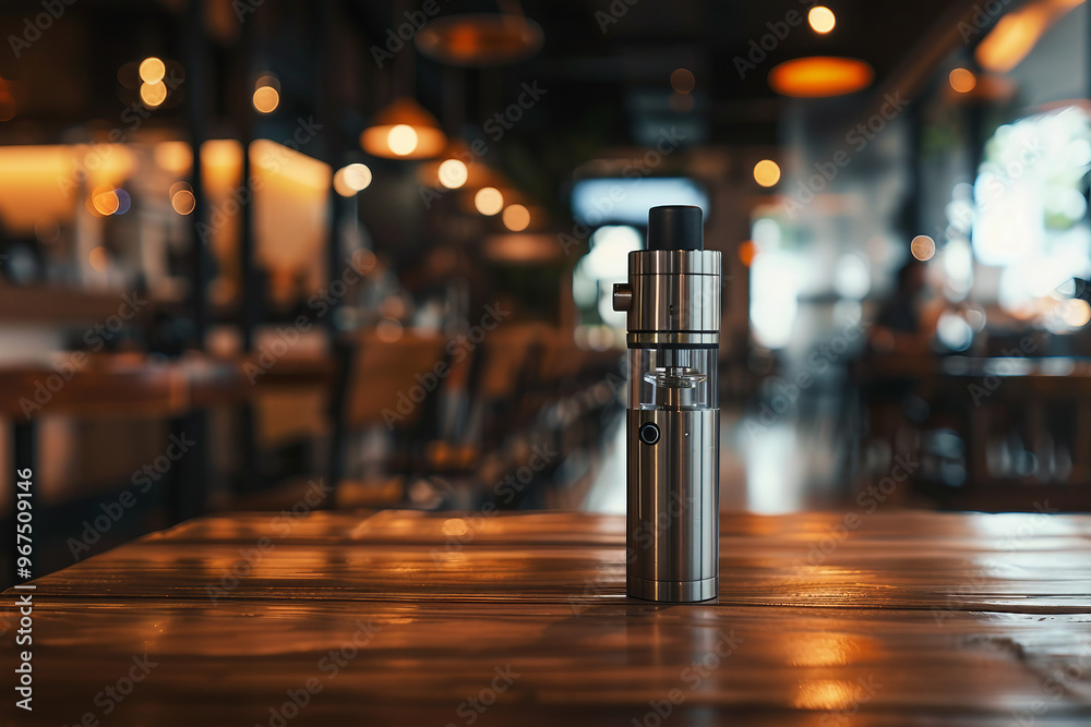 Promotion of electronic cigarette vape unhealthy habit lifestyle, vibrant colorful Generative AI photo Promotion of electronic cigarette vape unhealthy habit lifestyle, vibrant colorful Generative AI photo