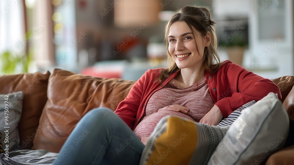 Obraz premium Pregnancy Theme, Maternity, Pregnant, Pregnancy, Woman