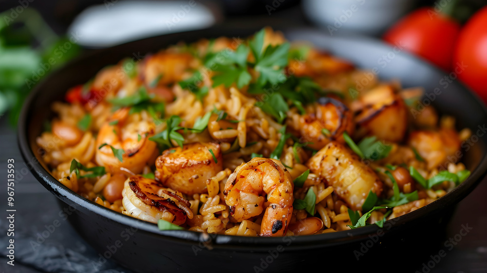 Seafood Paella Seafood Paella