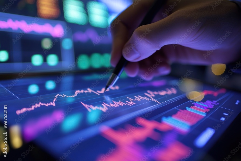 Analyzing Financial Data on a Tablet Analyzing Financial Data on a Tablet