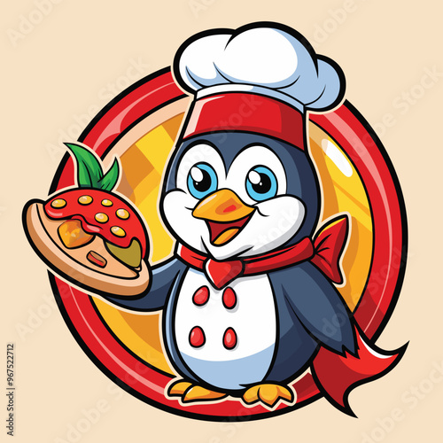 Mascot vector logo design of Chef