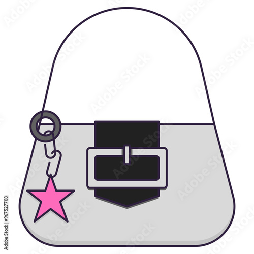 handbag line icon