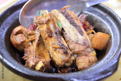 Kuala Lumpur, Malaysia - May 4, 2024: Malaysian local dish dry Bak Kut Teh