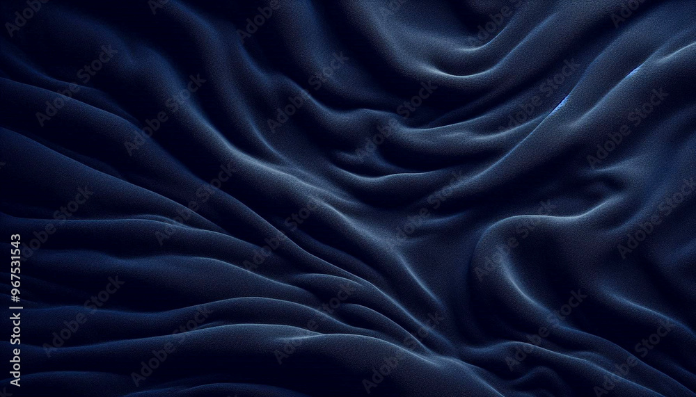 Obraz premium Blue smooth wall textured background