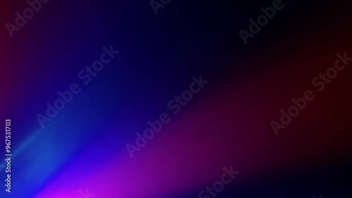 Overlay light effect for transition. Light leaks, flare, glare on black background.