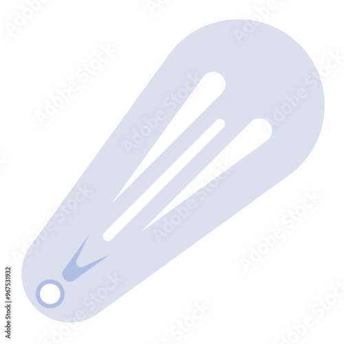 hairclips flat icon