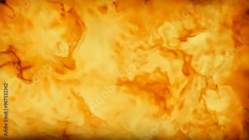 Intense explosion, abstract fire background.
