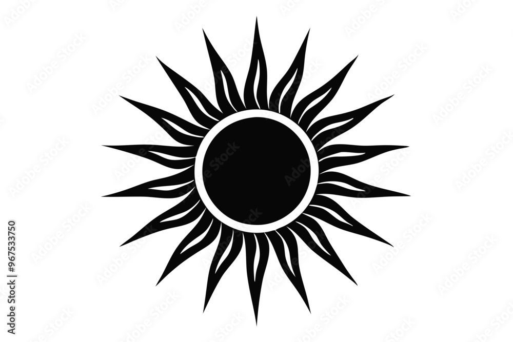sun icon vector illustration sun icon vector illustration