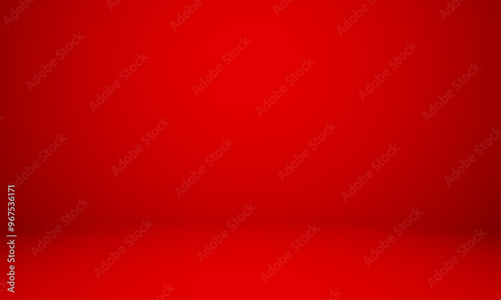Empty red studio room vector background. Can be used for for display or montage your products Empty red studio room vector background. Can be used for for display or montage your products