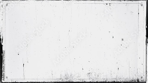 Blank film frame overlay with dust and scratches. Grunge background.