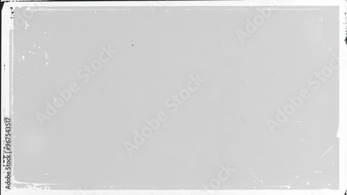 Blank film frame overlay with dust and scratches. Grunge background.