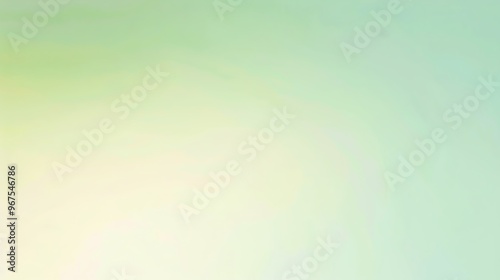 Obraz na płótnie Pale Green Gradient Background with Smooth Transitions, Plain Background, Copy Space, Gradient Background w salonie