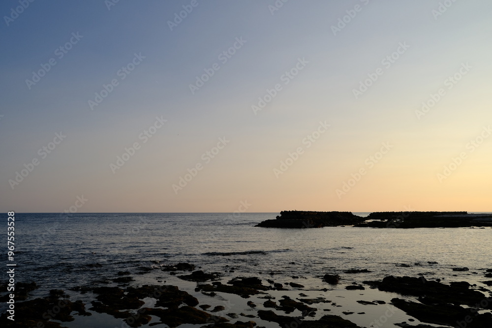 Fototapeta premium sunset on the beach