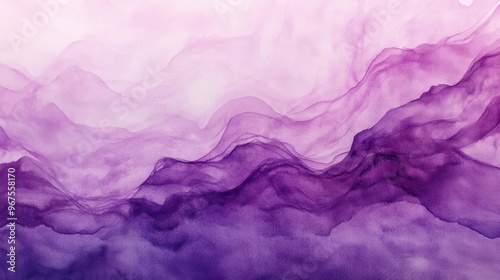 A stunning abstract design showcasing flowing purple hues and soft gradients, perfect for creative backgrounds and artistic projects.