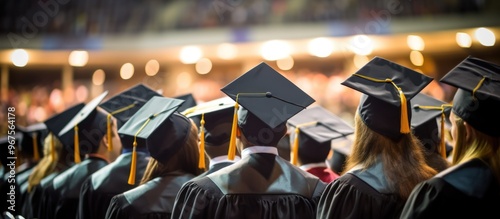 Graduation Ceremony: Back Row of Graduates