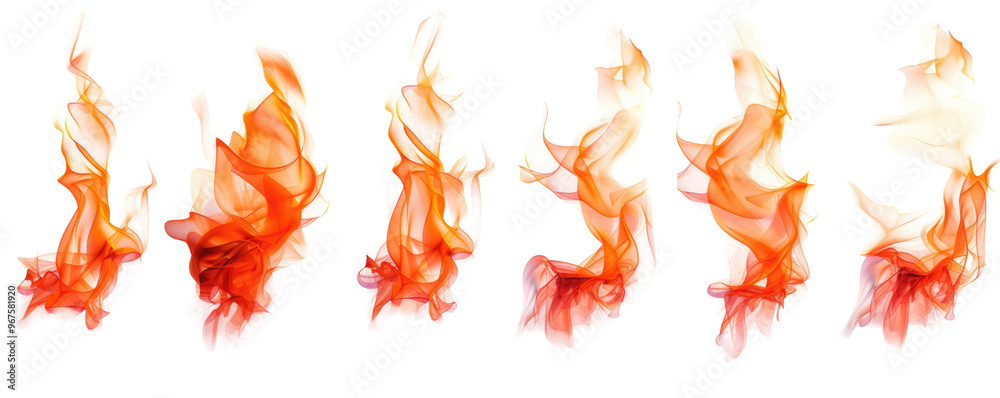 Set of Fire Flame Isolated Flat Png Vector. Set of Fire Flame Isolated Flat Png Vector.