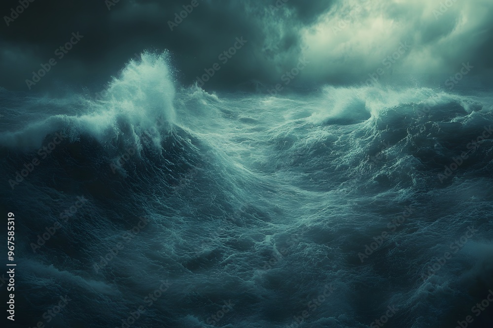 Ocean Waves Crashing on the Shore Ocean Waves Crashing on the Shore