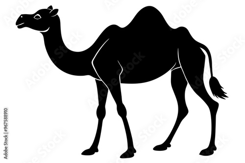 camel animal vector,camel icon silouette