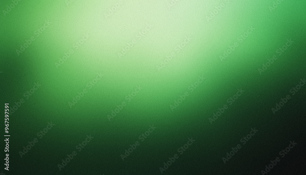 Gradient green blurry banner with grain texture, noise effect background Gradient green blurry banner with grain texture, noise effect background