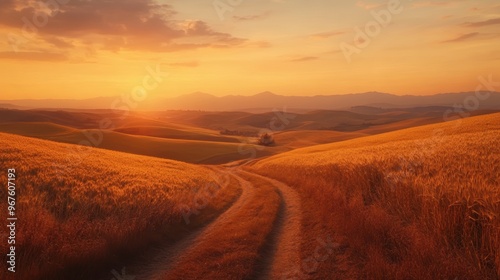 Golden Hour Landscape