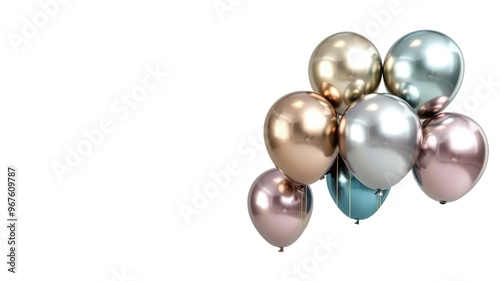 Wallpaper Mural Realistic Balloon Bunch Element Png. Torontodigital.ca