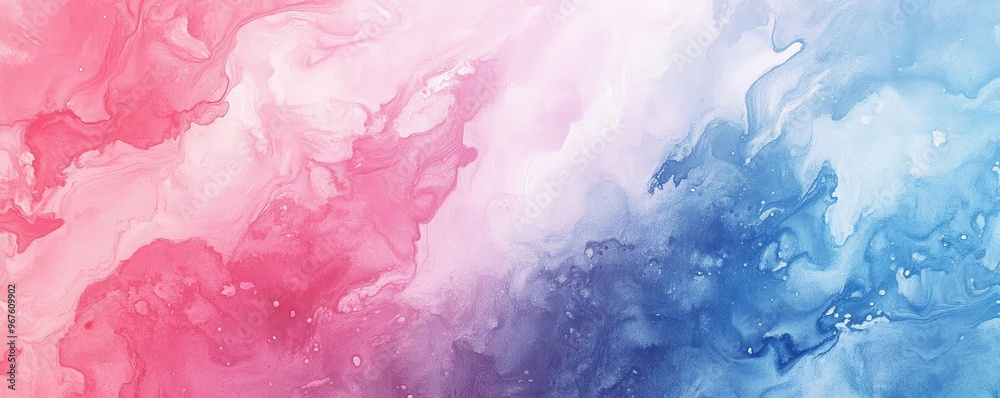 A beautiful abstract background featuring a blend of soft pink and blue hues, perfect for creative projects and designs.