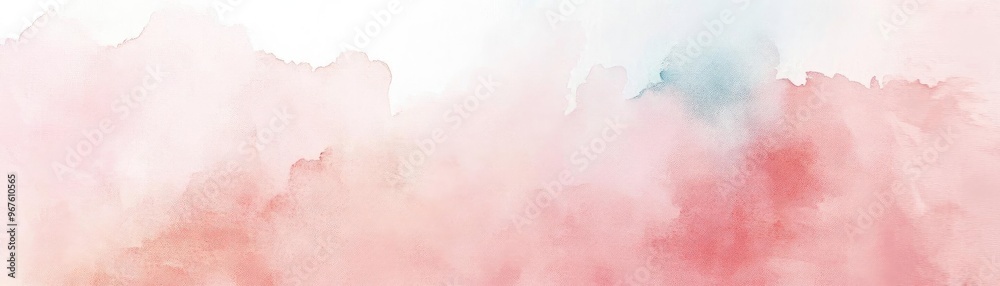 Fototapeta premium A soft watercolor background blending shades of pink and blue, perfect for artistic designs and creative projects.