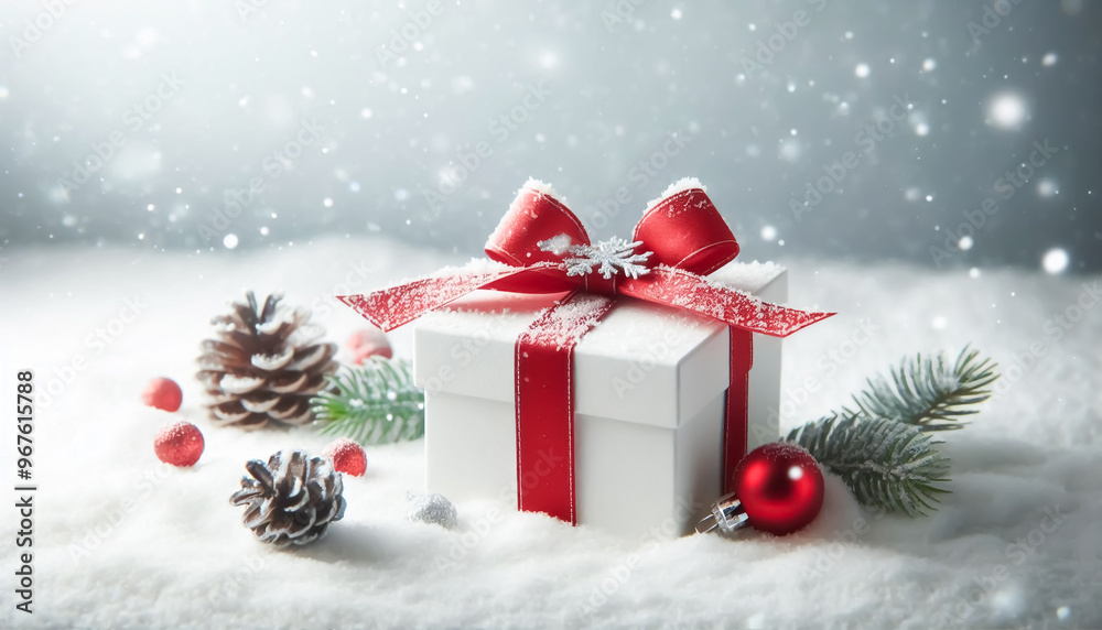 Christmas background with gift boxes Christmas background with gift boxes