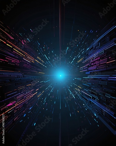 techno background