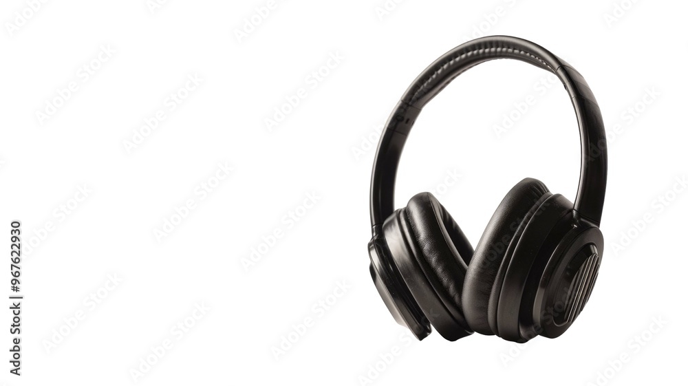 Wireless Headphone Element PNG in Black Color. Wireless Headphone Element PNG in Black Color.