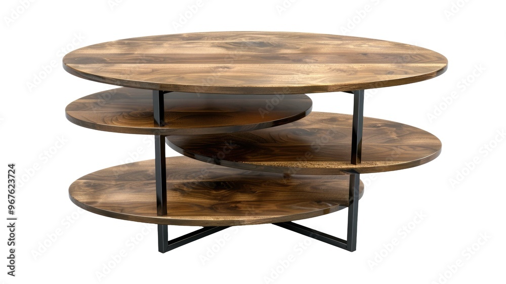 Wooden Round Table Isolated on Png Background. Wooden Round Table Isolated on Png Background.
