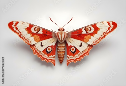 Butterfly realistic isolated