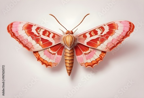 Butterfly realistic isolated