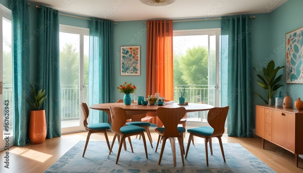 Photo interior modern design room 3d illustration; Photo interior modern design room 3d illustration;