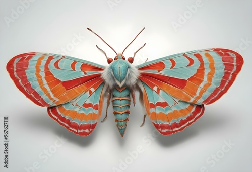 Butterfly realistic isolated