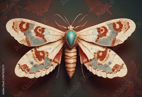 Butterfly realistic isolated