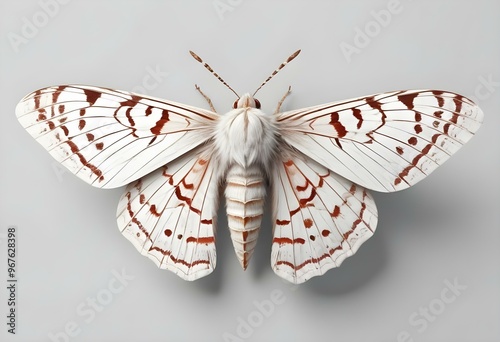 Butterfly realistic isolated