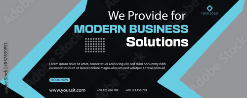 creative business banner design 