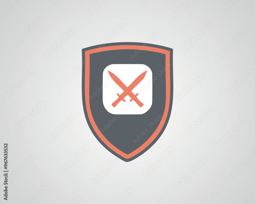 Vector war shield design, Vector shield icon Vector war shield design, Vector shield icon