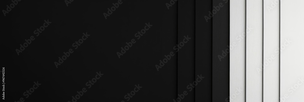 Abstract black and white background with vertical lines. Abstract black and white background with vertical lines.