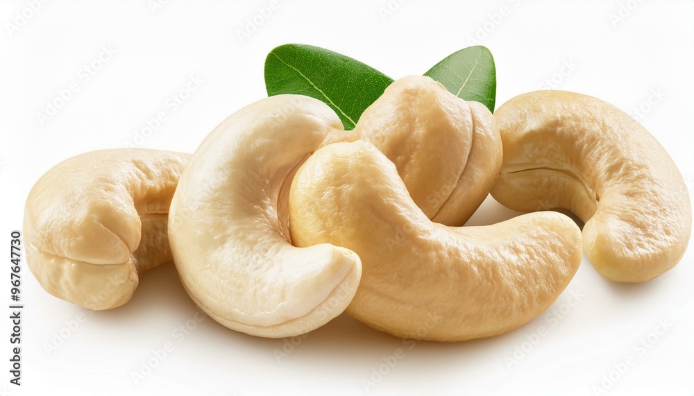 cashew nut isolated on white background, full depth of field
cashew nut isolated on white background, full depth of field