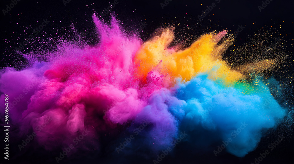 colorful rainbow holi paint colorful rainbow holi paint