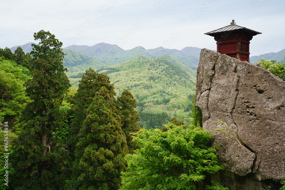 Obraz premium 山形県 山寺